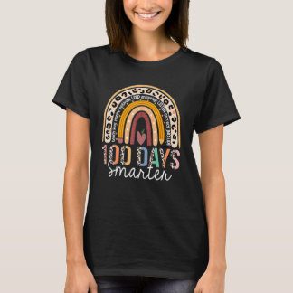 T-shirt 100 Jours Plus Intelligents 100e Jour D'école Arc-