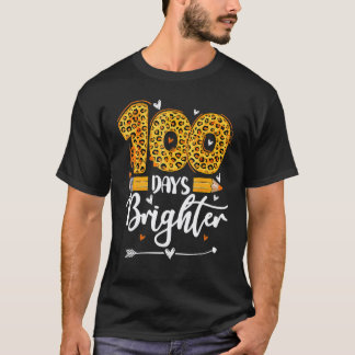 T-shirt 100 Jours Plus Lumineux Enseignant Élève 100 Jours