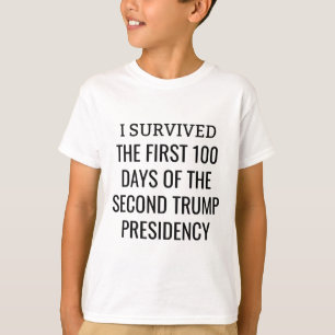 T-shirt 100 jours plus tard Survivants Club Deuxième manda