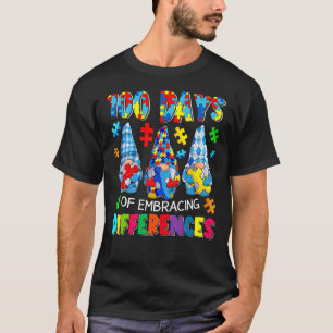 T-shirt 100 jours pour embrasser les différences Sensibili