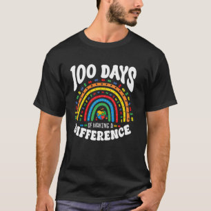 T-shirt 100 jours pour faire la différence 100e jour d'éco