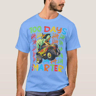 T-shirt 100 Jours Smarter 100E Jour De L'École Dinosaure M