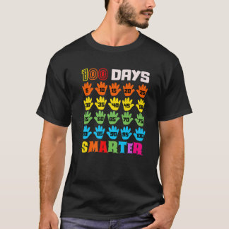 T-shirt 100 Jours Smarter 100E Jour D'Enseignants Scolaire