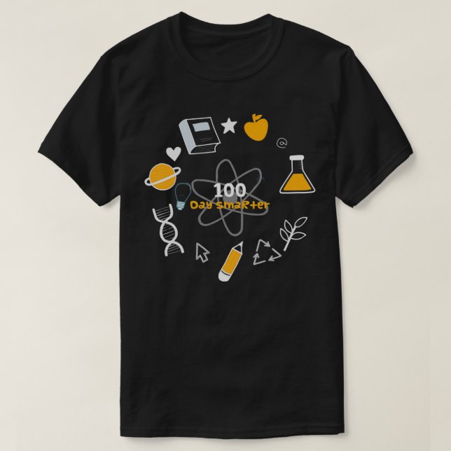 T-SHIRT 100 JOURS SMARTER 52 (Design devant)