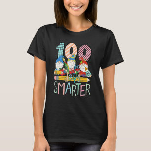 T-shirt 100 Jours Smarter Gnome Tee 100e Jour De L'École 2