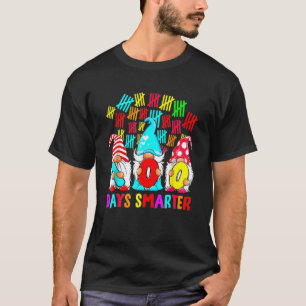 T-shirt 100 Jours Smarter Gnomes mignonnes Joyeux 100E Jou