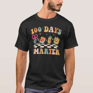 T-shirt 100 Jours Smarter Happy 100 Jours D'École Super R