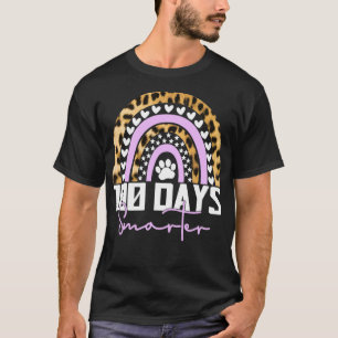 T-shirt 100 Jours Smarter Joyeux 100E Jour De L'École Arc-