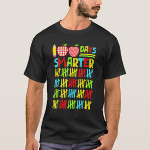 T-shirt 100 Jours Smarter Joyeux 100E Jour D'Étudiant