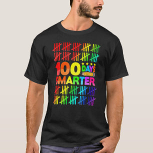 T-shirt 100 Jours Smarter Joyeux 100E Jour D'Étudiant