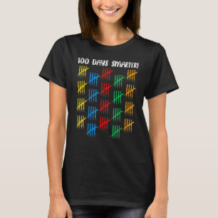 T-shirt 100 Jours Smarter mignon élèves garçons filles 100