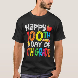 T-shirt 100 Jours Smarter Quatrième Année 100e Jour De L'É