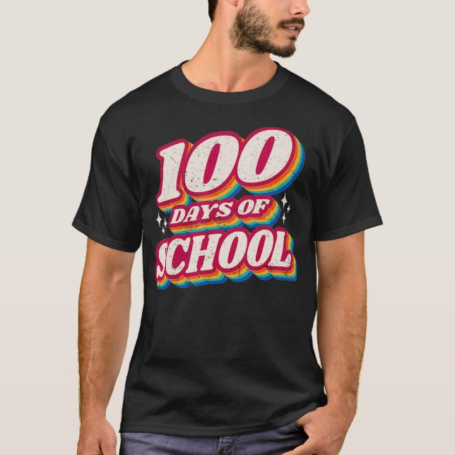 T-shirt 100 JOURS Yu2019TOUS Enseignant ou Étudiant 100e J (Devant)