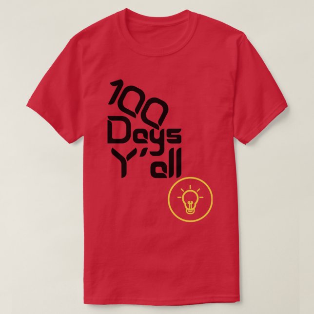 T-shirt 100 Jours Yx27all Funny 100ème Jour De L'École (Design devant)