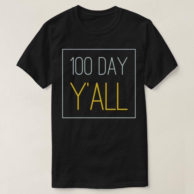 T-shirt 100 Jours Yx27Tous De L'École Yx27Toutes Idée Parf (Design devant)