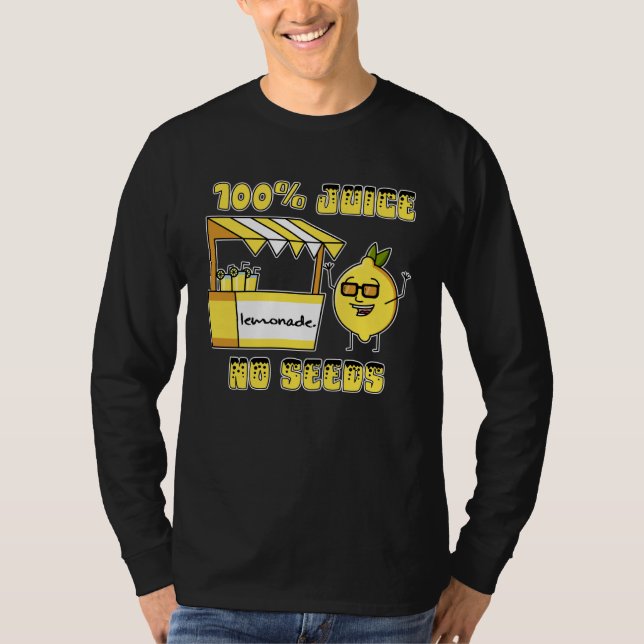 T-shirt 100 juice without seeds sweet lemonade stands (Devant)