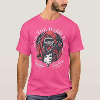 T-shirt 100 La voie dure Hardcore Terror Gorilla dans le m