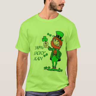 T-shirt 100% Lucky Man