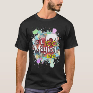 T-shirt 100 Magical Days Wizard 100E Days Of School Water
