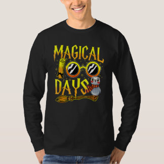 T-shirt 100 Magical Days Wizard 100th Days Of School Teach