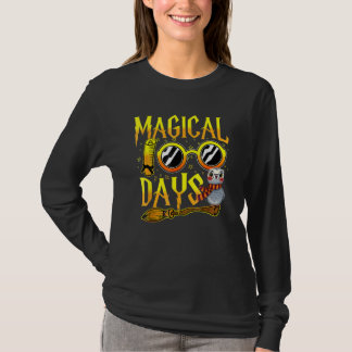 T-shirt 100 Magical Days Wizard 100th Days Of School Teach