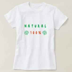 T-Shirt 100% Naturel - Texte