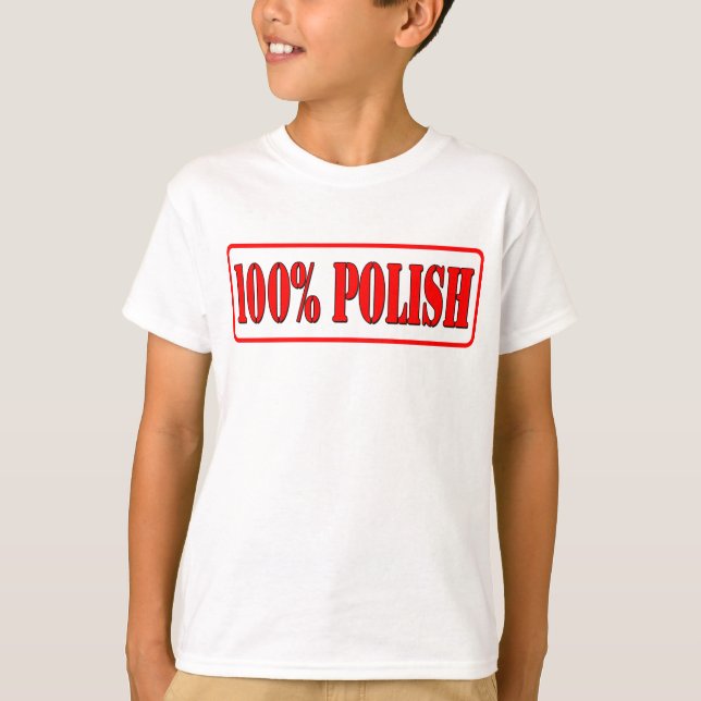 T-shirt 100% polonais (Devant)