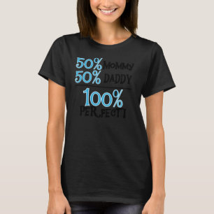 T-shirt 100 pour cent perfectionnent le bleu
