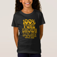 100% Pure Brown sucre Melanin filles