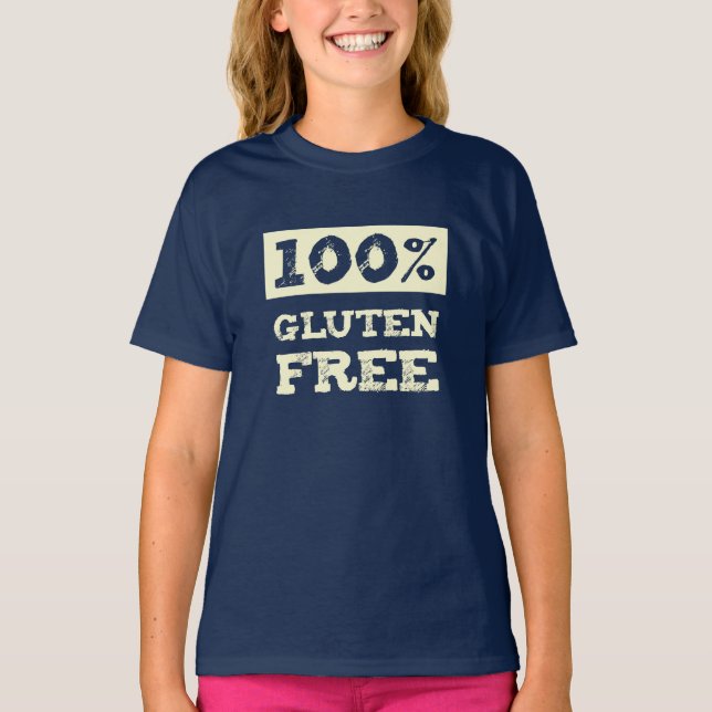 T-shirt 100% sans gluten (Devant)