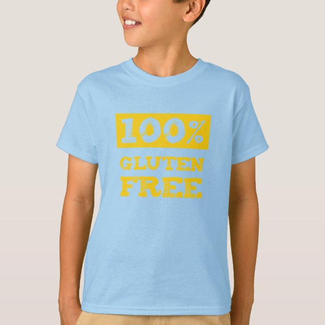 T-shirt 100% sans gluten (Devant)