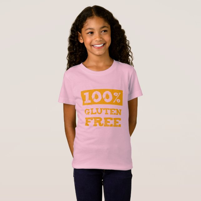 T-Shirt 100% sans gluten (Devant entier)