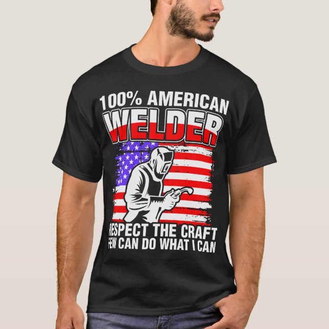 T-shirt 100% Souder américain (Devant)