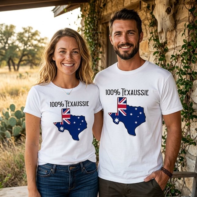 T-Shirt 100% Texaussie (Créateur téléchargé)