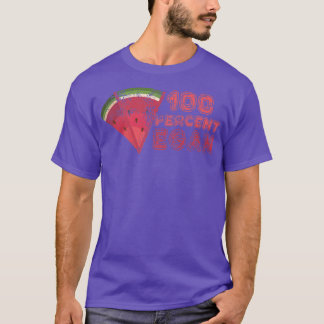 T-shirt 100% Vegan Eté Watermelon Fruit Lover Ve
