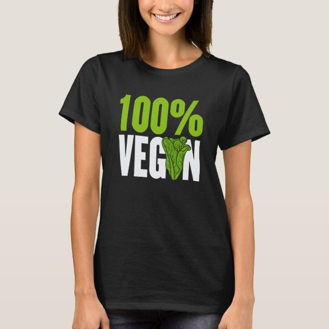 T-shirt 100 végane (Devant)
