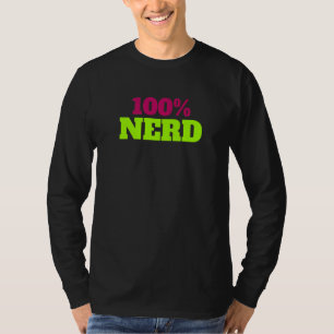 T-shirt 100 Vêtements Nerd Pour Frère Soeur Maman Et Papa