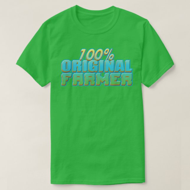 T-shirt 100Agriculteur original (Design devant)