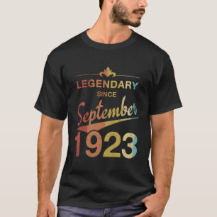 T-shirt 100E 100 Né En Septembre 1923