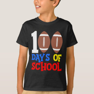 T-shirt 100e Jour 100 Jours De Football Scolaire Sports