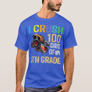 T-shirt 100e jour de 5e année Chemise Funny Camion 100 jou