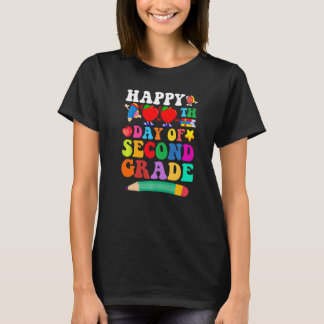 T-shirt 100e jour de la deuxième année fille Fils 100 jour
