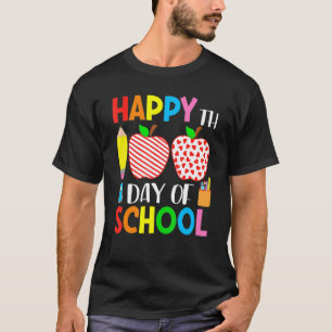 T-shirt 100e jour de la Saint-Valentin cœurs rayures Ensei