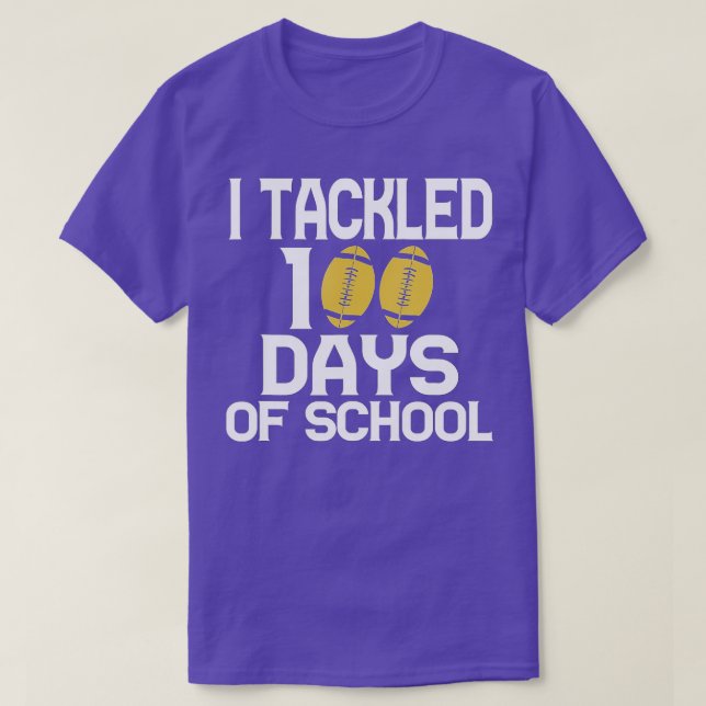 T-shirt 100e Jour de l'École (Design devant)