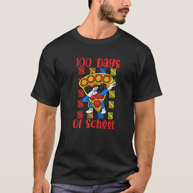 T-shirt 100E Jour De L'École Dabbing Fidget Toy (Devant)