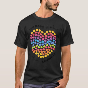 T-shirt 100E Jour De L'École Garçons Filles 100 Jours De L