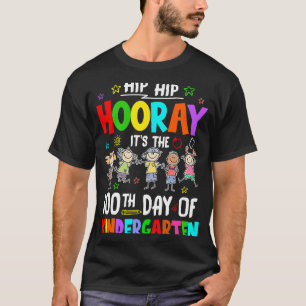 T-shirt 100E Jour De L'École Maternelle Étudiants