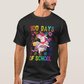 T-shirt 100E Jour De Professeur Scolaire - 100 Jours Smart