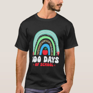 T-shirt 100e jour d'école Enseignant Élèves Filles plus in