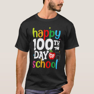 T-shirt 100e jour d'école enseignants enfants filles garço